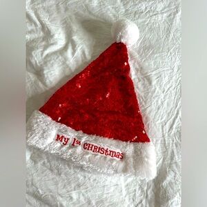 My first Christmas Santa hat